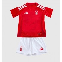 Nottingham Forest Chris Wood #11 Domáci Detský futbalový dres 2024-25 Krátky Rukáv (+ trenírky)